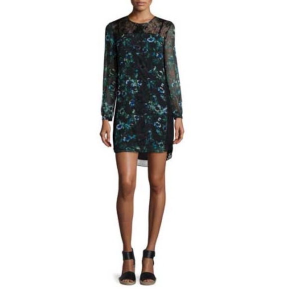 Haute Hippie Dresses & Skirts - COPY - Haute Hippie Tangled Up Silk Lace Sheer Dr…
